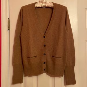 Jcrew camel cardigan